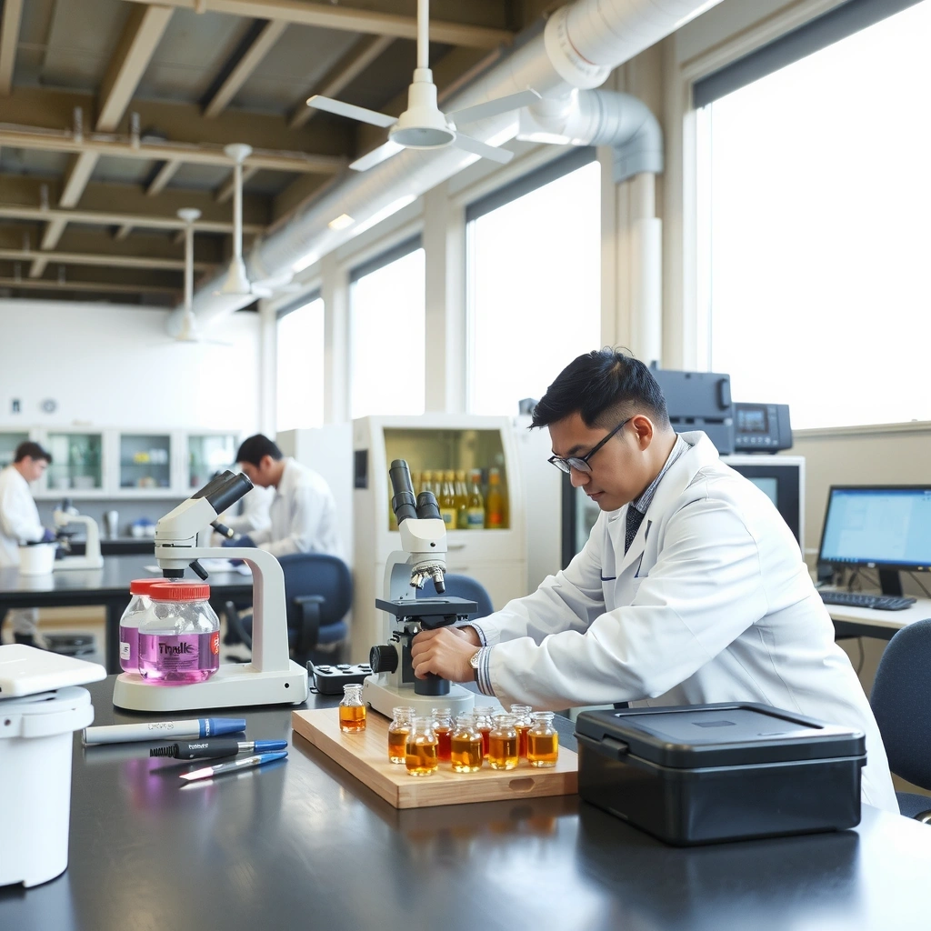 Quality control testing and analysis equipment