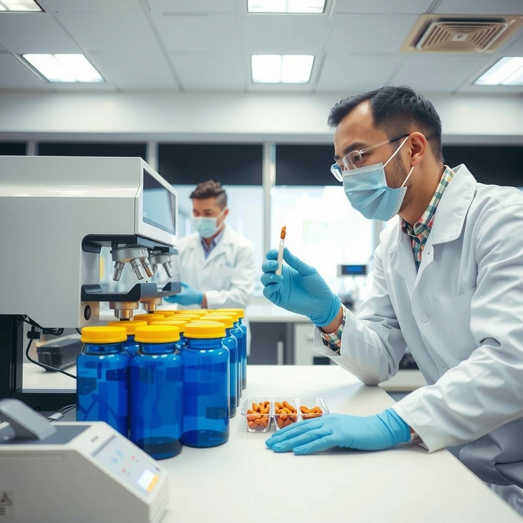 VitalityPro quality assurance laboratory